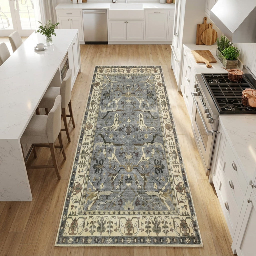 Muddy Mat Muddy Carpet Duskfall Washable Area Rugs for Living Room, Bedroom & Dining Room – Modern Soft Low Pile Non Slip Carpet – Pet Friendly Waterproof Foldable Rugs for Home