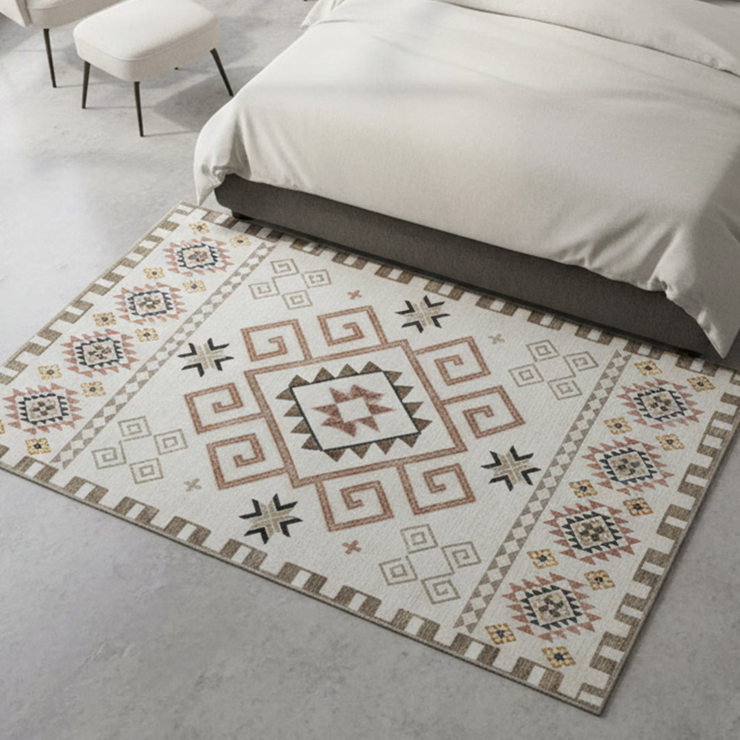 Muddy Mat Muddy Carpet Sedona Washable Area Rugs for Living Room, Bedroom & Dining Room – Modern Soft Low Pile Non Slip Carpet – Pet Friendly Waterproof Foldable Rugs for Home