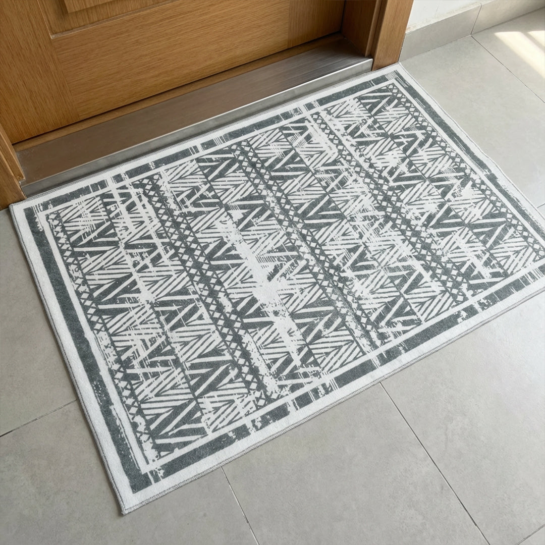 Muddy Mat Muddy Carpet Zenith Washable Area Rugs for Living Room, Bedroom & Dining Room – Modern Soft Low Pile Non Slip Carpet – Pet Friendly Waterproof Foldable Rugs for Home