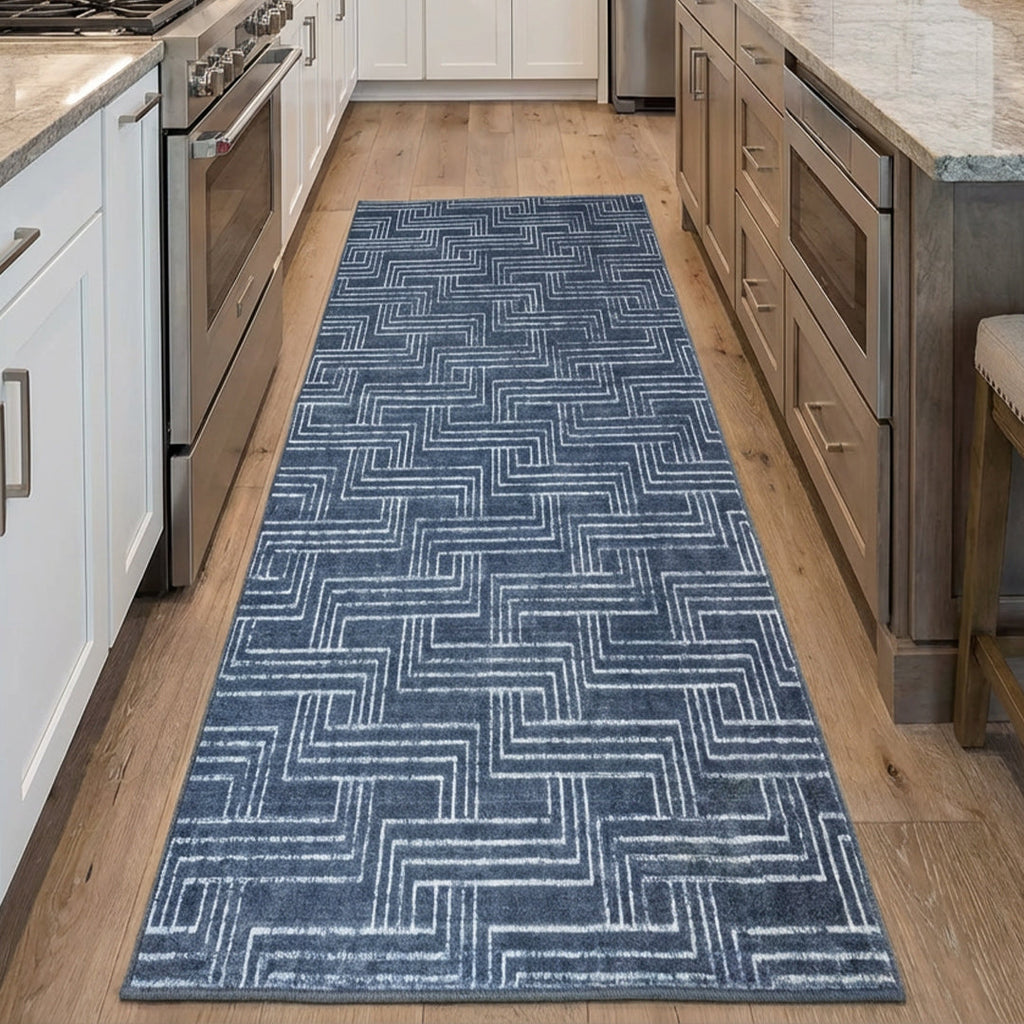 Muddy Mat Muddy Carpet Cipher Washable Area Rugs for Living Room, Bedroom & Dining Room – Modern Soft Low Pile Non Slip Carpet – Pet Friendly Waterproof Foldable Rugs for Home