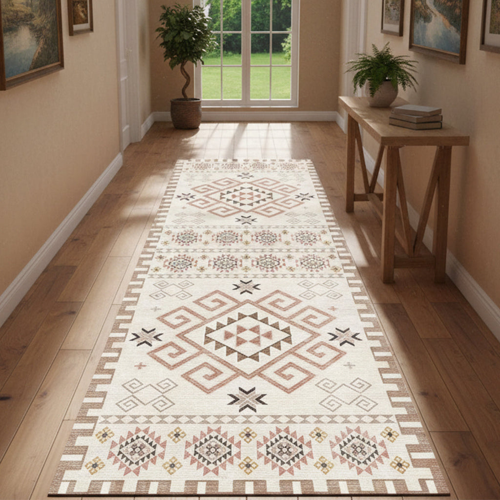 Muddy Mat Muddy Carpet Sedona Washable Area Rugs for Living Room, Bedroom & Dining Room – Modern Soft Low Pile Non Slip Carpet – Pet Friendly Waterproof Foldable Rugs for Home