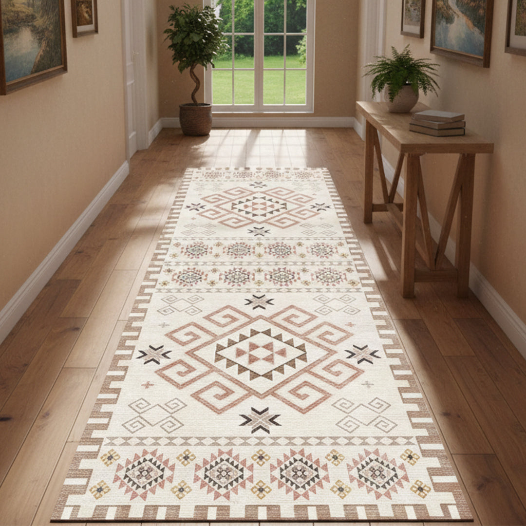 Muddy Mat Muddy Carpet Sedona Washable Area Rugs for Living Room, Bedroom & Dining Room – Modern Soft Low Pile Non Slip Carpet – Pet Friendly Waterproof Foldable Rugs for Home