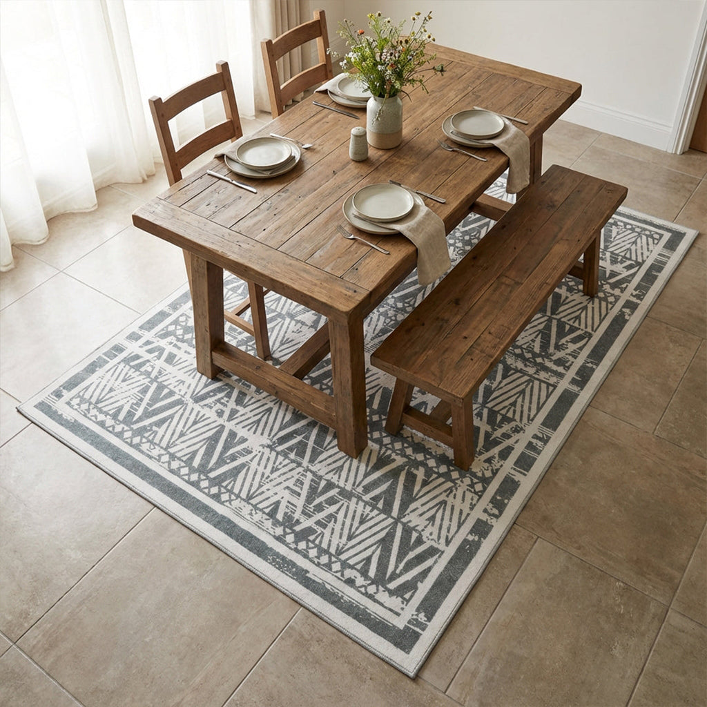 Muddy Mat Muddy Carpet Zenith Washable Area Rugs for Living Room, Bedroom & Dining Room – Modern Soft Low Pile Non Slip Carpet – Pet Friendly Waterproof Foldable Rugs for Home