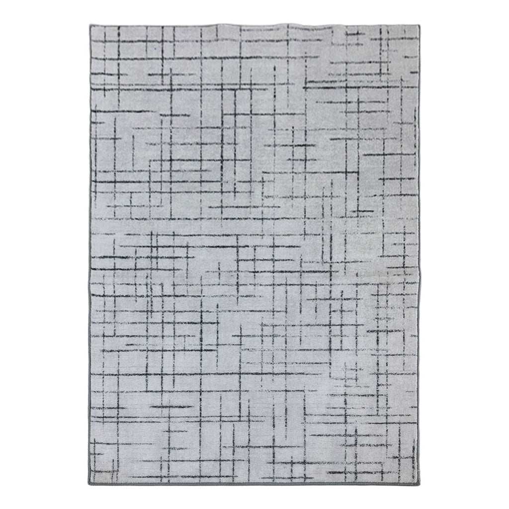 Muddy Mat Muddy Carpet Strata Washable Area Rugs for Living Room, Bedroom & Dining Room – Modern Soft Low Pile Non Slip Carpet – Pet Friendly Waterproof Foldable Rugs for Home