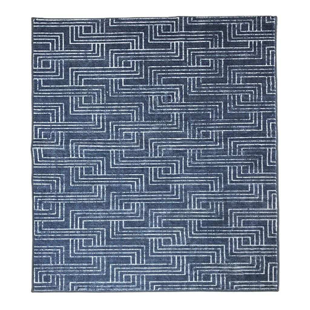 Muddy Mat Muddy Carpet Cipher Washable Area Rugs for Living Room, Bedroom & Dining Room – Modern Soft Low Pile Non Slip Carpet – Pet Friendly Waterproof Foldable Rugs for Home